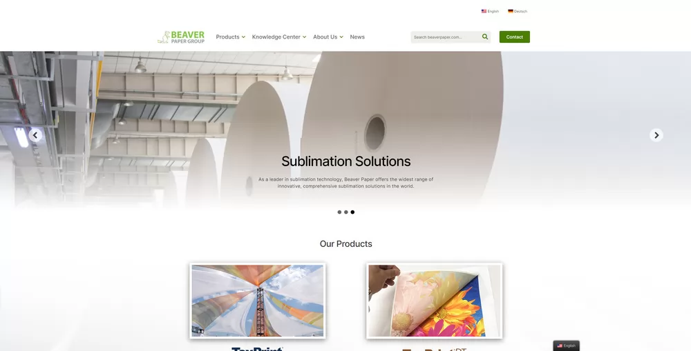 sublimation paper supplier